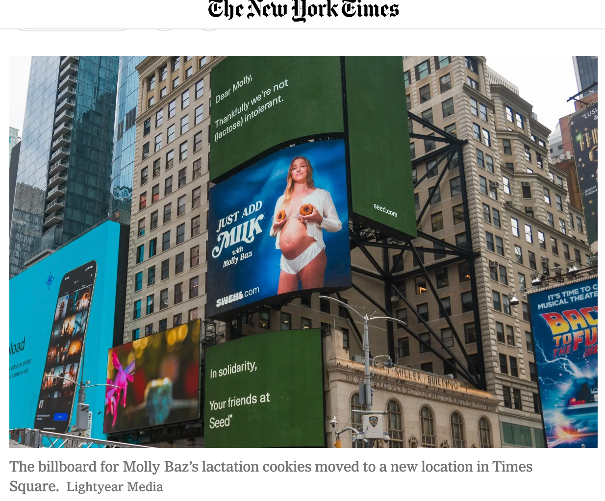 Image of I invested in Swehl 2 days before all the Time Square Billboards drama